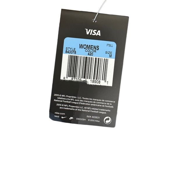 NWT Nike Seahawks Crop Leggings Medium - Picture 3 of 3